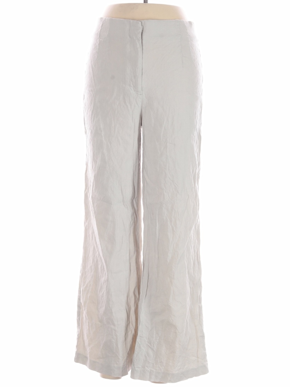 House of Harlow 1960 Wide-Leg Linen Pants in Light Beige